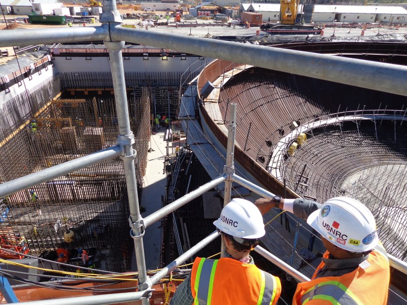 Construction at Georgia Power's Vogtle plant in August 2013.