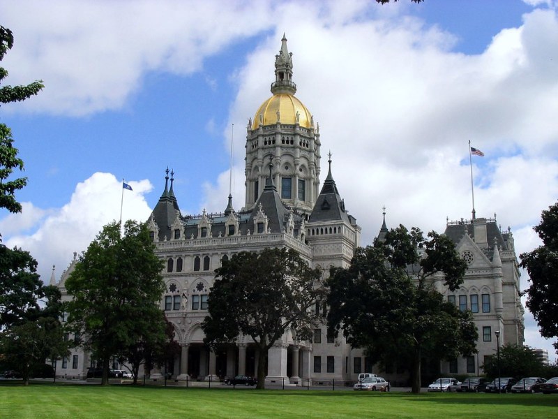 The Connecticut Capitol Building.