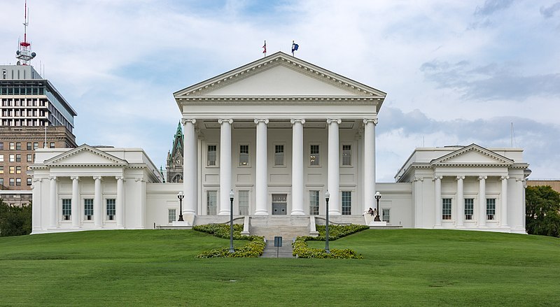 The Virginia State Capitol in Richmond.